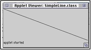 straight diagonal line