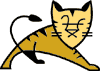 Tomcat Project Logo, a cartoon picture of a cat