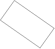 Slanted rectangle