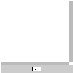 Applet with a text area and a button